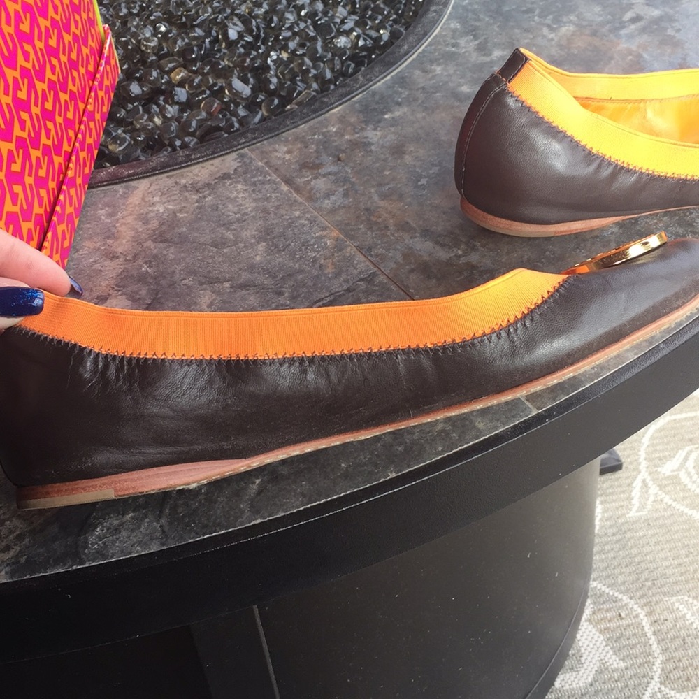 Brown Tory Burch flats - Picture 6 of 8